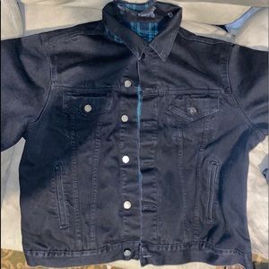 Mnml reversible trucker jacket